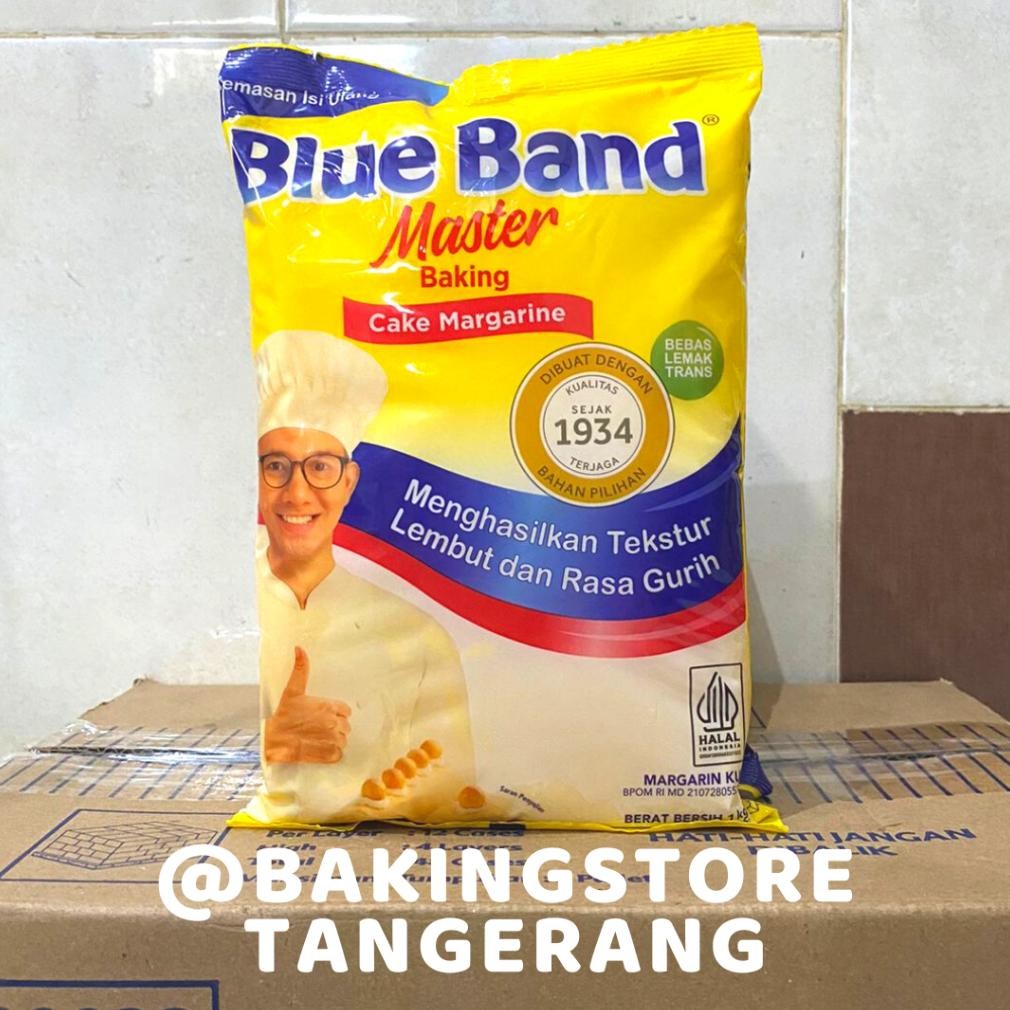 

Blueband Master 1 kg Pouch Mentega | Blue band Margarin Pillow