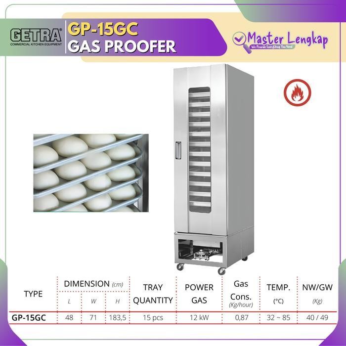 (Ready) Getra Gas Proofer Gp-15Gc / Gp15Gc / Gp 15Gc / Gp15 Gc / Gp 15 Gc Bestseller