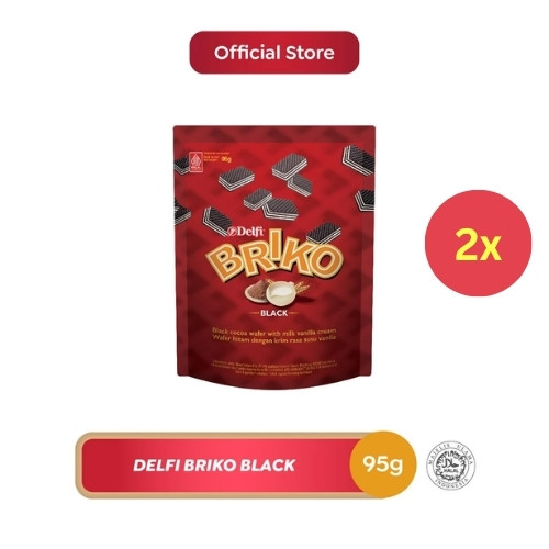 

Delfi Briko Black Vanilla 95 g x2