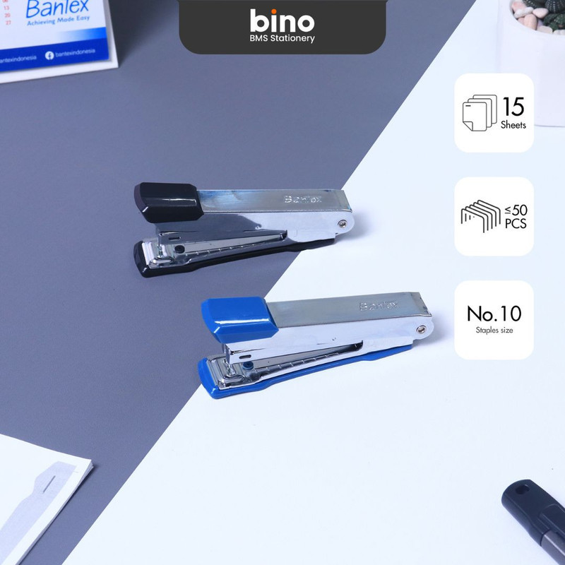 

[BMS Surabaya] Bantex Stapler / Jepretan No. 10 dan Staples 1 Set BD6510