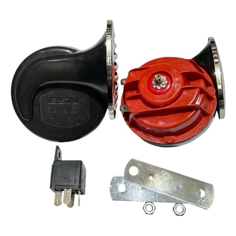 Berkualitas Klakson Keong Waterproof Anti Air Double 2 Kepala Klakson Mobil 12 Volt Suara Keras Mobi