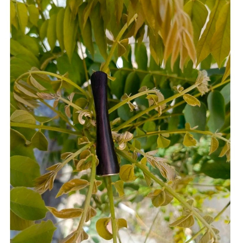 ONCE PIPA ROKOK KAYU KELOR HITAM 7cm