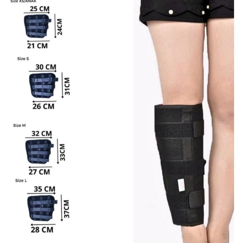 Pelurus Kaki Bengkok/Penahan Kaki Cidera-Patah/Backlab Calf MURAH