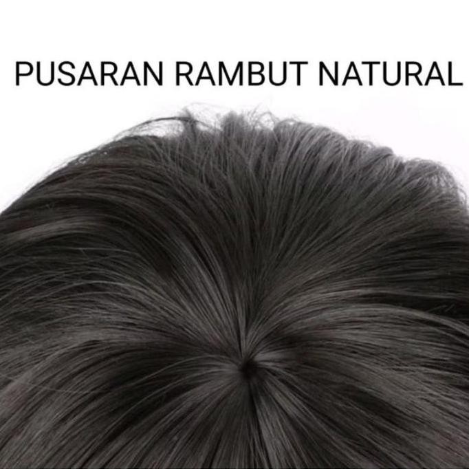 Wig Pria Rambut Palsu Rambut Palsu Dewasa Cowok Pendek Wig Korea Style Rambut Palsu Pria Rambut Pals
