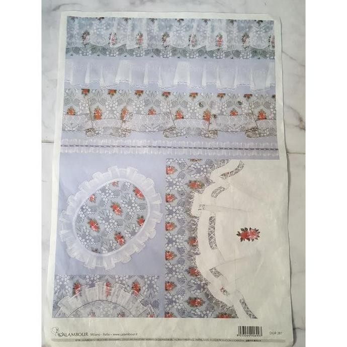 

Rice Paper Calambour Decoupage A3 Varian