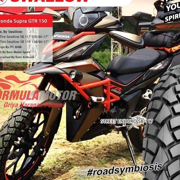 Swallow Street Enduro Ring 12 Tubeless All Size Dual Puose Ban Motor Vespa Primaverasprintgtv Tubles