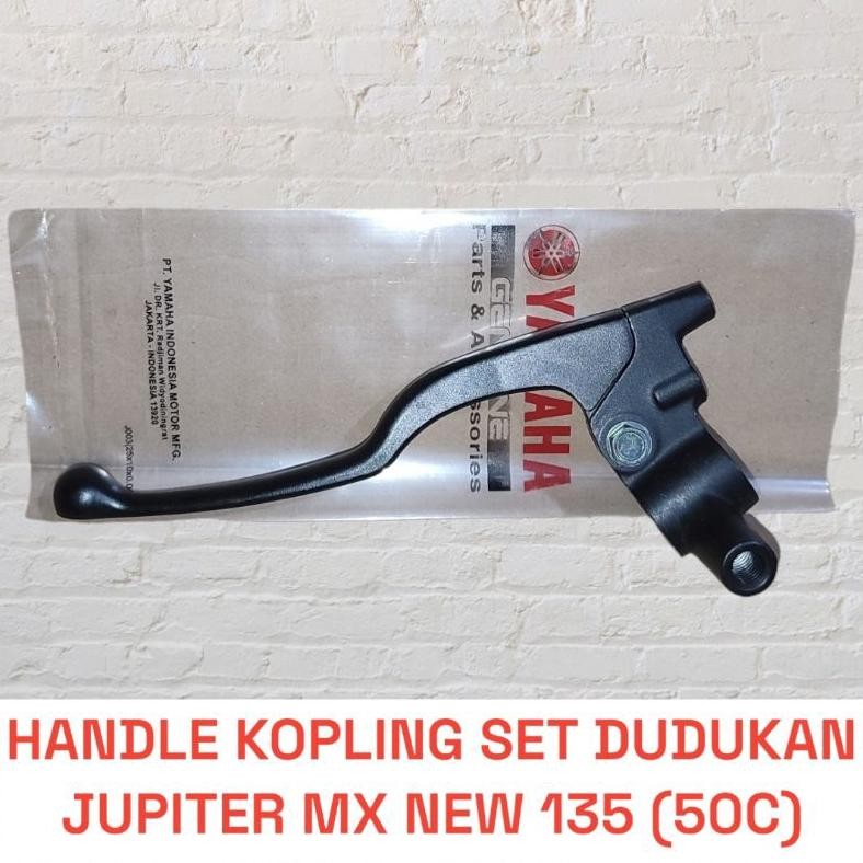 HANDLE KOPLING JUPITER MX NEW 135 SET DUDUKAN ORIGINAL 50C DUDUKAN SPION KIRI HITAM