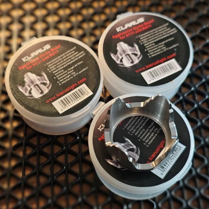 Extended Strike Bezel For Senter Klarus Xt11S Fit For Feuer Fr101S New Stok