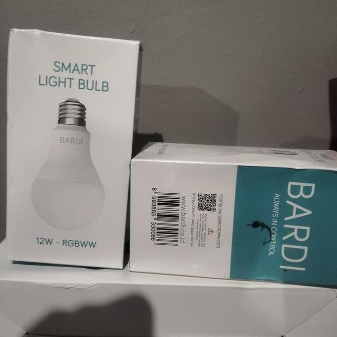 Lampu Smart Bardi 12Watt Rgbww New Stok