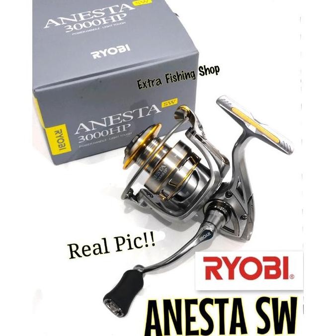 Reel Ryobi Anesta Tipe Sw 1000 2000 3000 4000 5000 Real Pic Sudah Power Handle Saltwater Laut Kualit