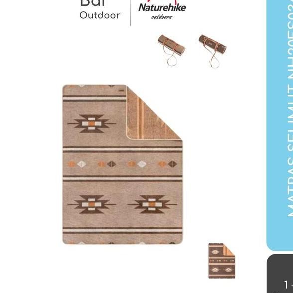 Matras Piknik Naturehike Nh20Fs036 Alas Duduk Tikar Camping Outdoor