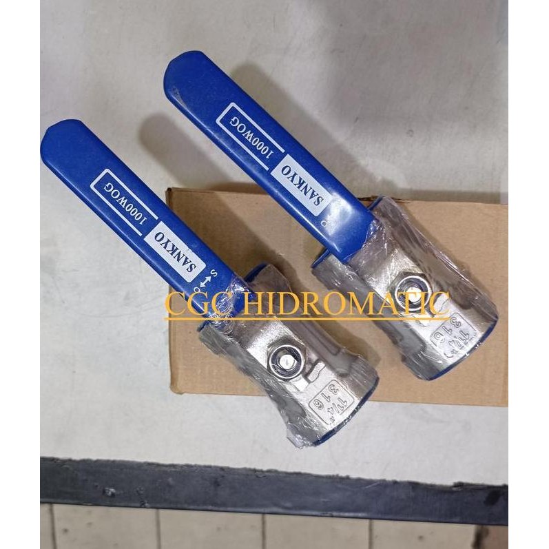 sankyo ball valve stainless 3" / ball valve stainless 3 inch