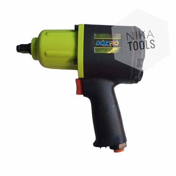 Air Impact Wrench 1/2" Twin Hammer Alat Buka Pasang Baut Angin Doziro