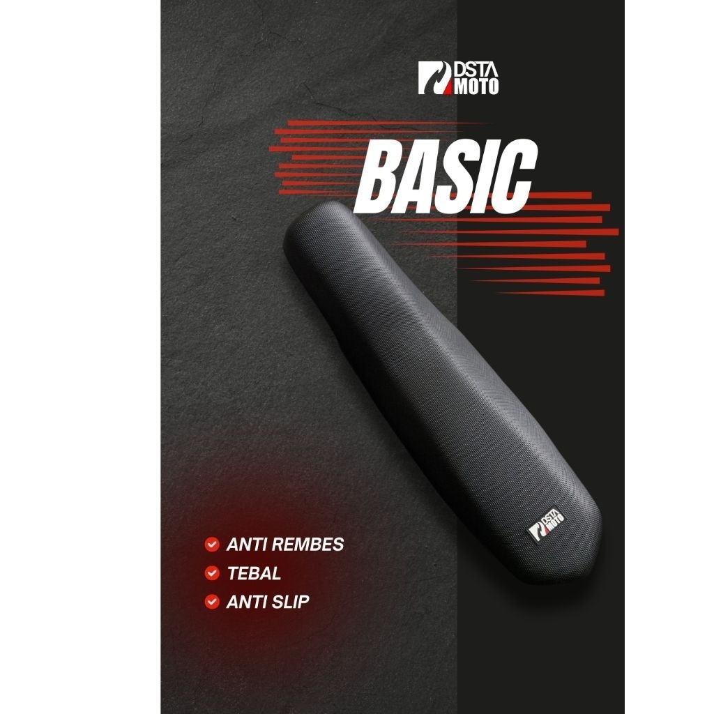 Kulit Jok Supermoto Crf 150L - Jok Motor Variasi Motor Trail Honda Dsta Basic Black