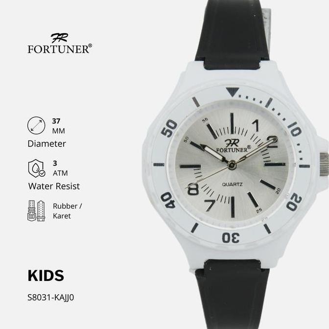 Fortuner Jam Tangan Anak Analog Karet Tahan Air Cewek Cowok Fashion Tahan Air Dulaney