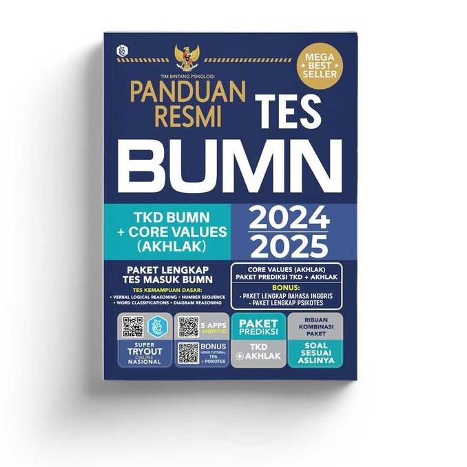 Terlaris Buku Tes Bumn Panduan Resmi Tes Bumn 2024/2025