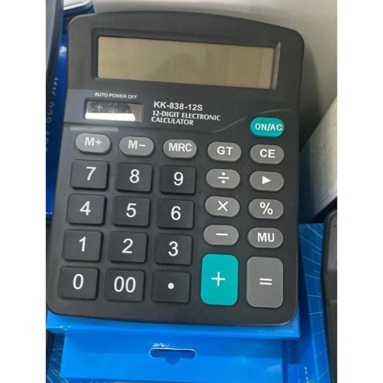 

H-4 Et-12 Gf-5 As Kalkulator 12 Digit Angka Auto Power Off Kk-837-12S - Calculator Digital Viral H-4