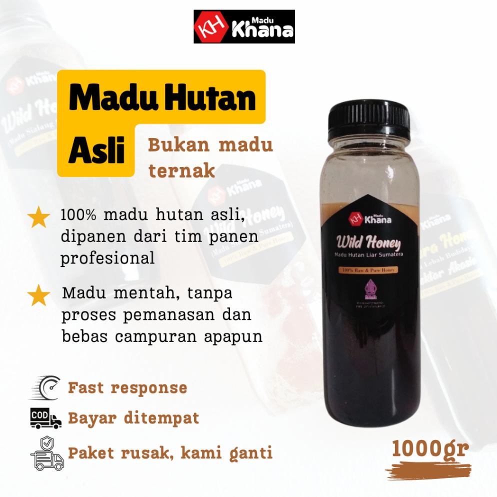 

(Terbaru) Madu Asli Hutan 1 Kg Meningkatkan Imunitas | Mengobati Lambung Batuk Maag Promil (Terlaris)