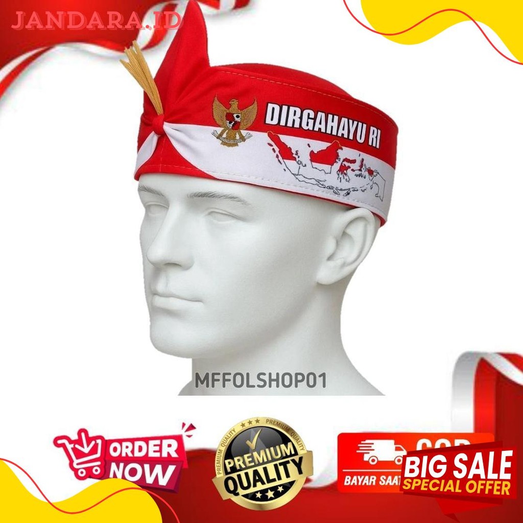 Ikat Kepala/Bando Merah Putih 17 Agustus