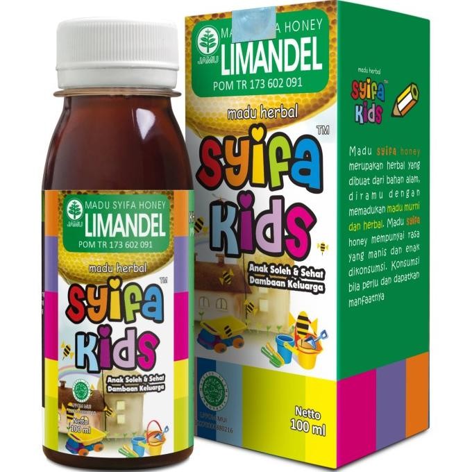 

(Terbaru) Syifa Kids Limandel - Madu Anak Obat Amandel Promandel Serta Daya Tahan Tubuh Original (Terlaris)
