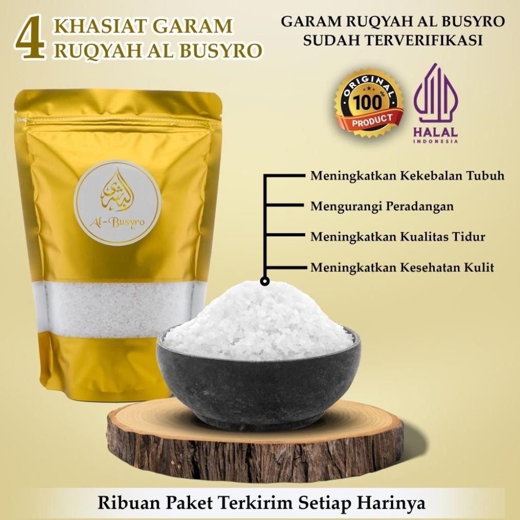 

(Terbaru) Garam Terapi Al Busyro garam ruwatan (Terlaris)
