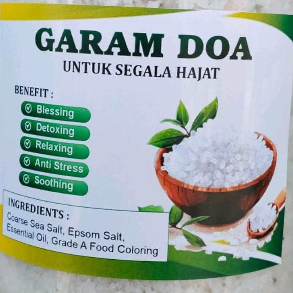 

(Terbaru) Garam Mandi Original, Melati, Cendana Berat 1 Kg (Terlaris)