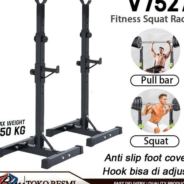 Squat Ra Stand Barbel Ra Adjustable Squat Ra Independent Weht Lifting Alat Fitness Gym Squat Stand