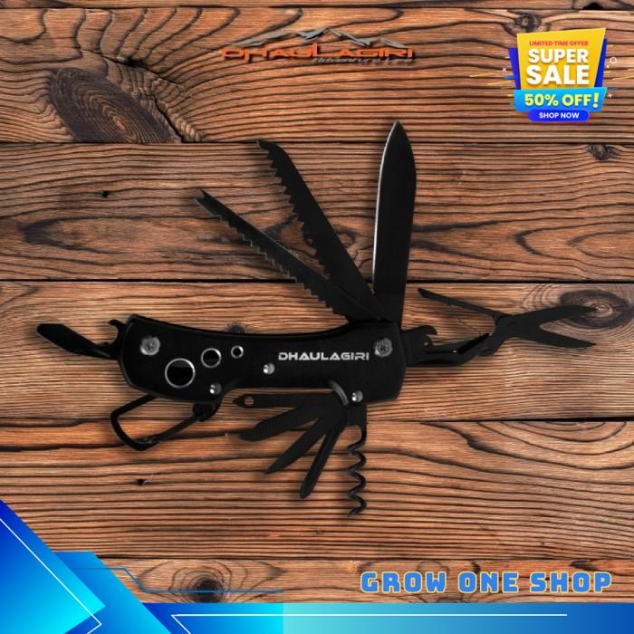 SURVIVAL KIT MULTIFUNGSI CARABINER TOOLS 502 DHAULAGIRI MULTITOOLS GRATIS ONGKIR 
