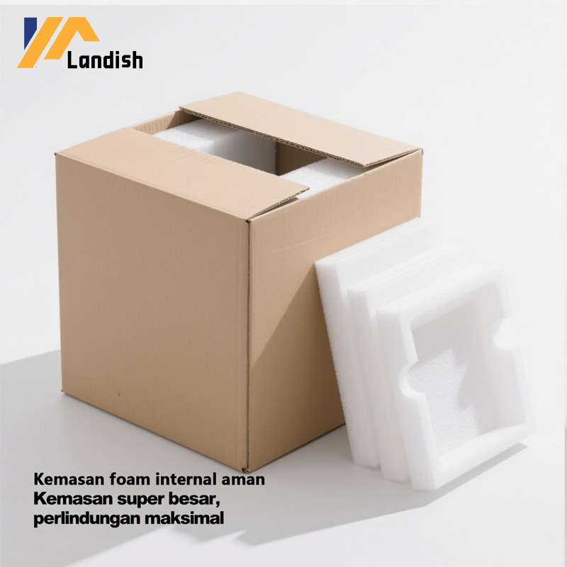 

Packing Anti Retak: Dus & Lapisan Busa Putih Tebal D080