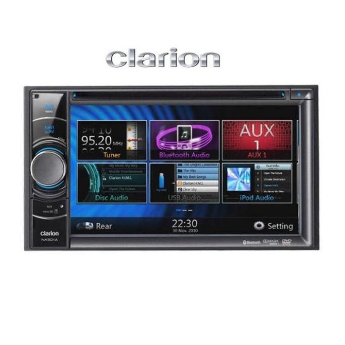 '' Clarion Nx404A Headunit Double Din ''