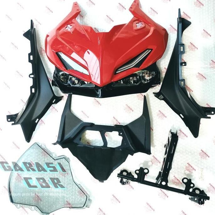 PAKET BODY DEPAN CBR 150R K45R - COWL FR UPPER SET CBR 150R K45R ORIGINAL DAN TERPERCAYA