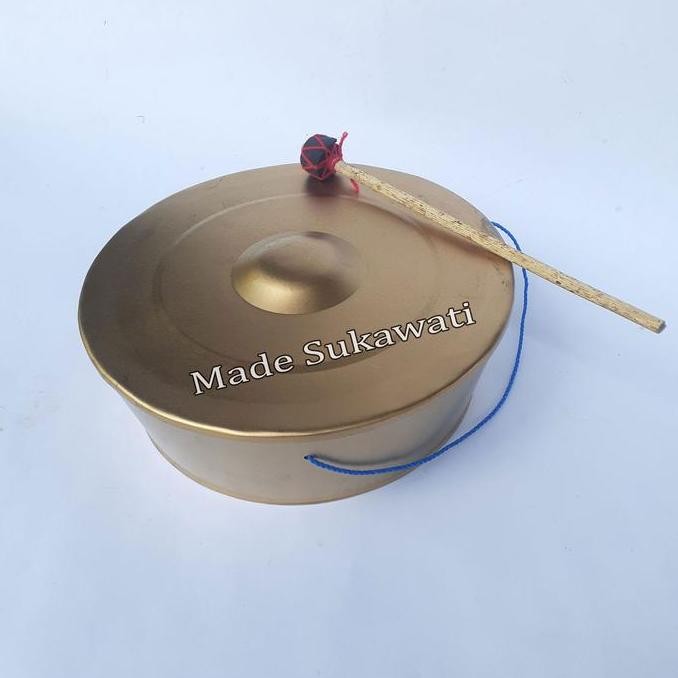 :::::::] Alat musik Gong mini bali 19cm mainan anak tradisional