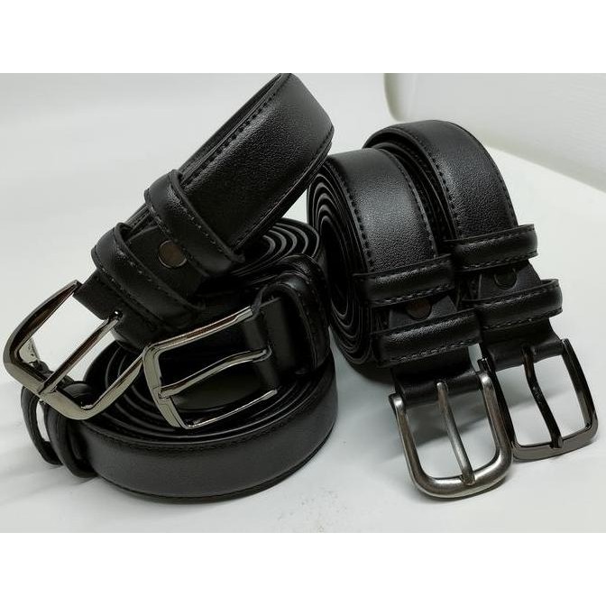 Sabuk Ikat Pinggang Gesper Anak Sekolah Polos Lebar 3Cm Model Tusuk B