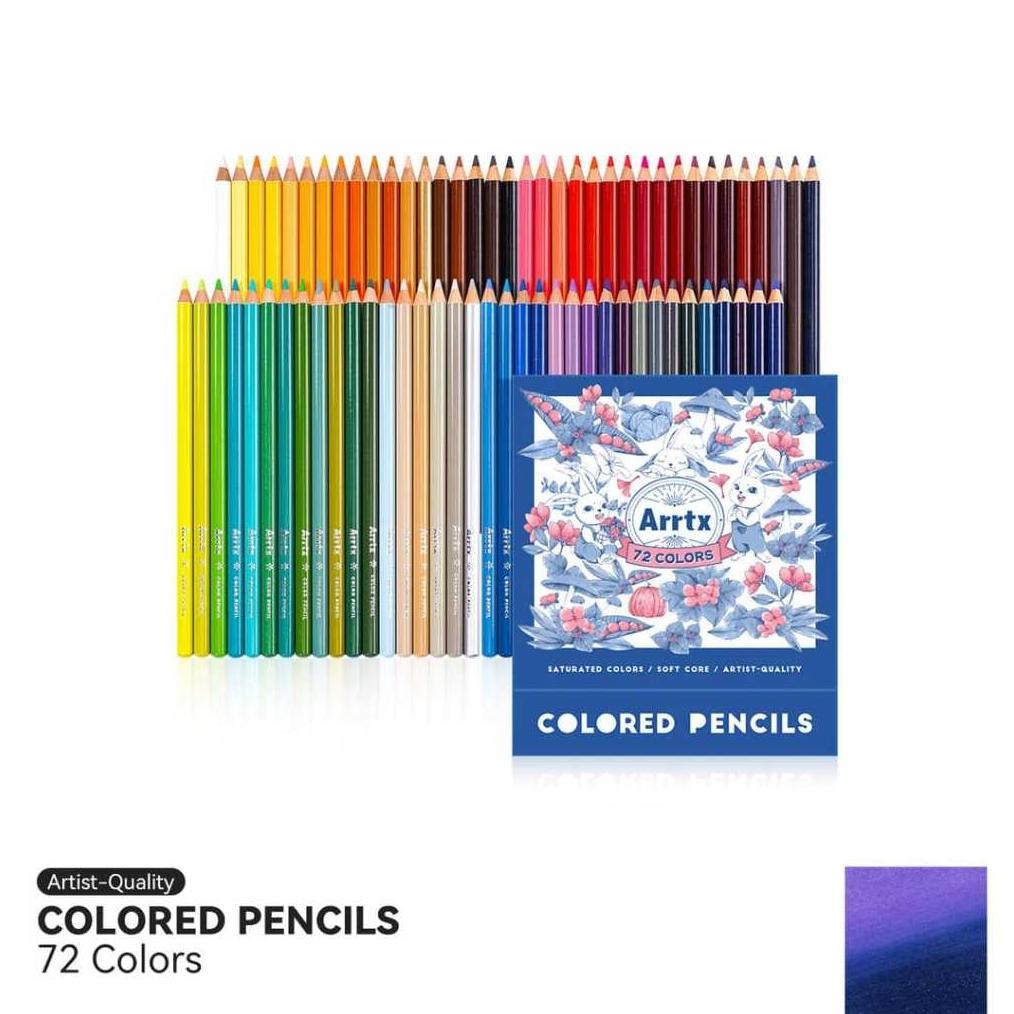 

Rwet-23 Arrtx Artist Colored Pencil/Pensil Warna 72Clr Rwet-23