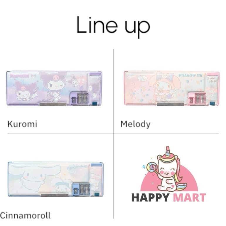 

Fb-4 Kotak Pensil Magnet Doff Motif Sanrio Kuromi / Melody Fb-4