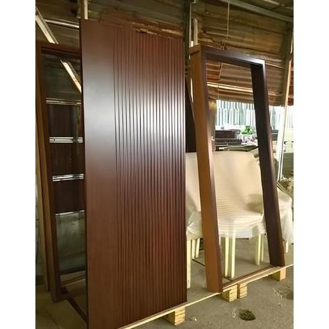 Full Paket Lengkap Pintu Kayu Full Geblekan Meranti Pintu Kayu Dan Kusen, Pintu Rumah, Ruangan Dan A