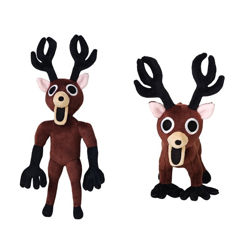 New Product99Nights Horror Game Merchandise Elk Plush Toy99Night Lying Position Reindeer Plush Toy Pjxh