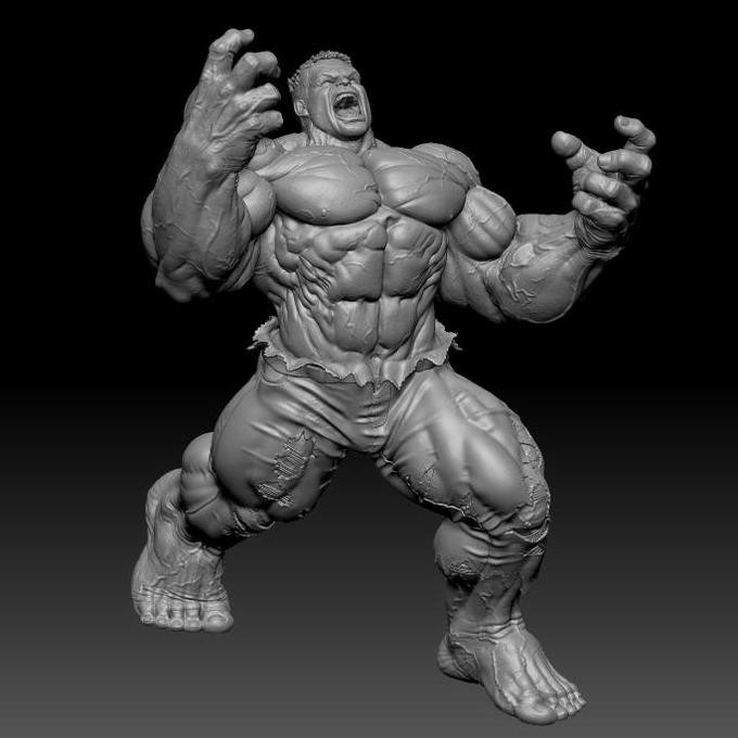 ] figure skala 1/64 hulk statue