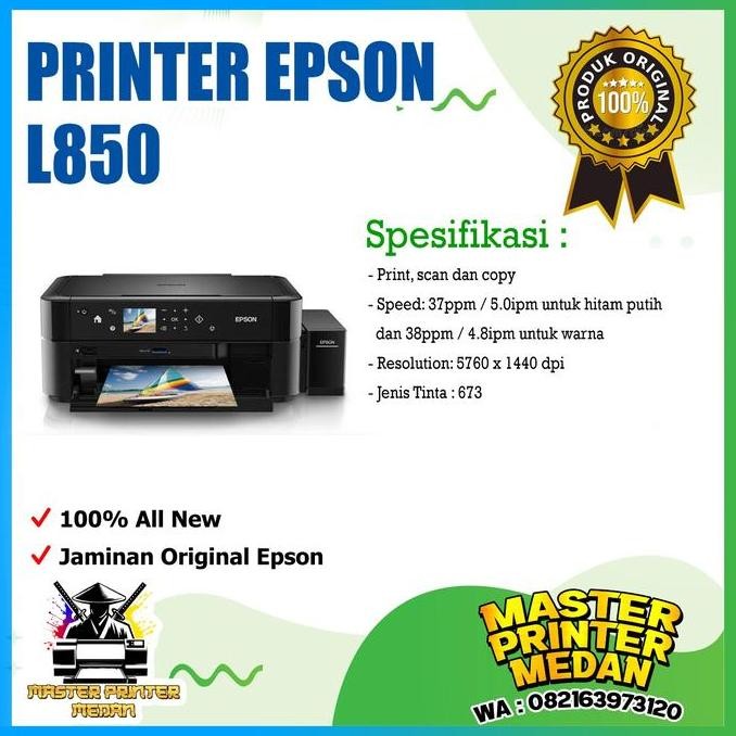 #####] PRINTER EPSON L 850 GARANSI RESMI Epson L-850