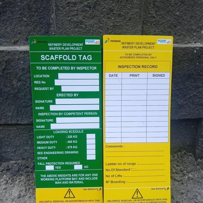 

:::::::] Industrial Tags&Labels, for identification and inspection