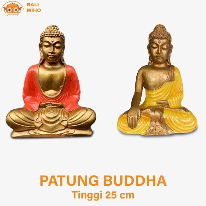 Buruan beli] PATUNG BUDDHA RESIN/BUDDHA EMAS/PATUNG BUDHA/PATUNG BUDA/MINI BUDDHA