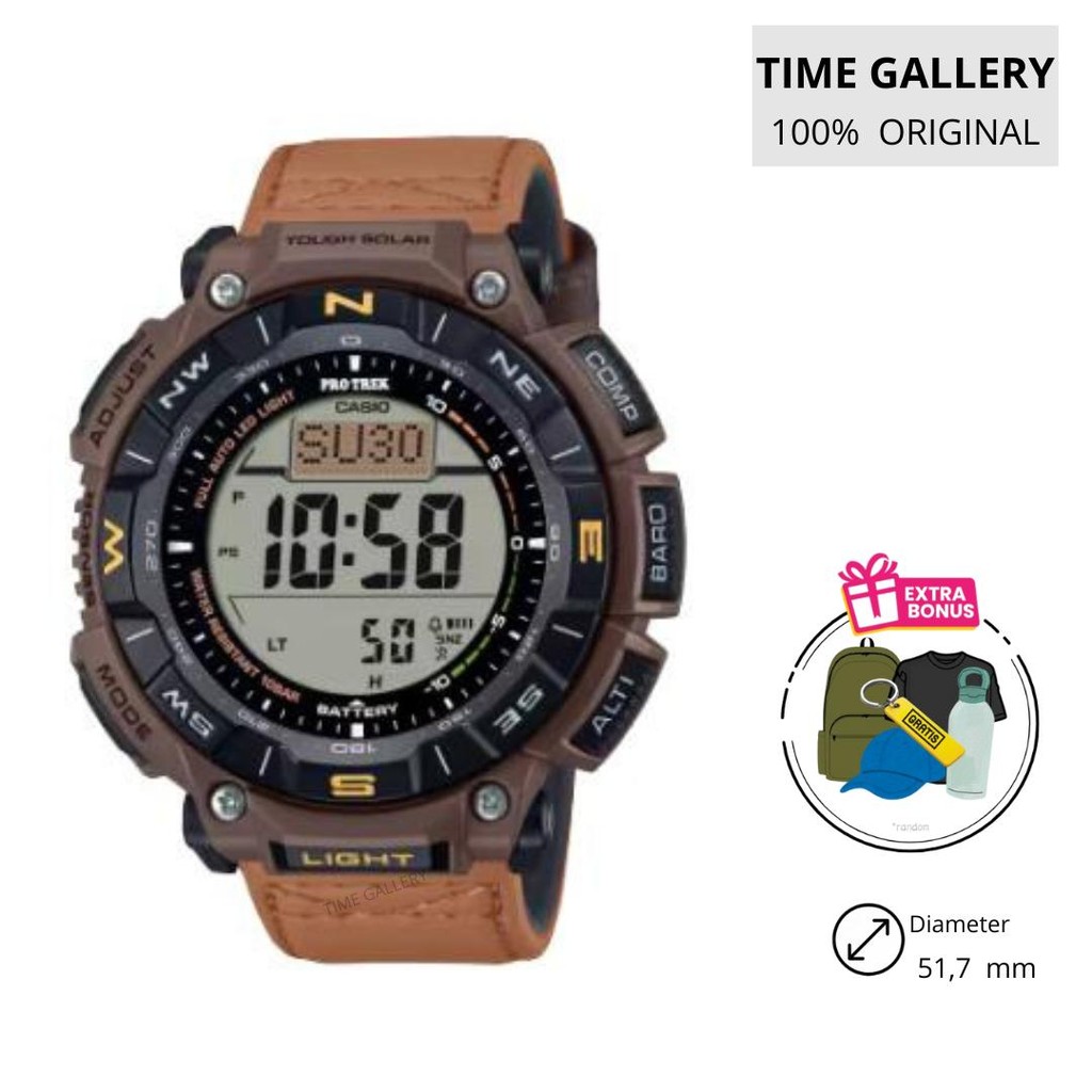 Jam tangan original casio protrek ori prg-340l-5dr prg340l5dr prg340l 5dr 5d 5 prg340 340 340d 340b