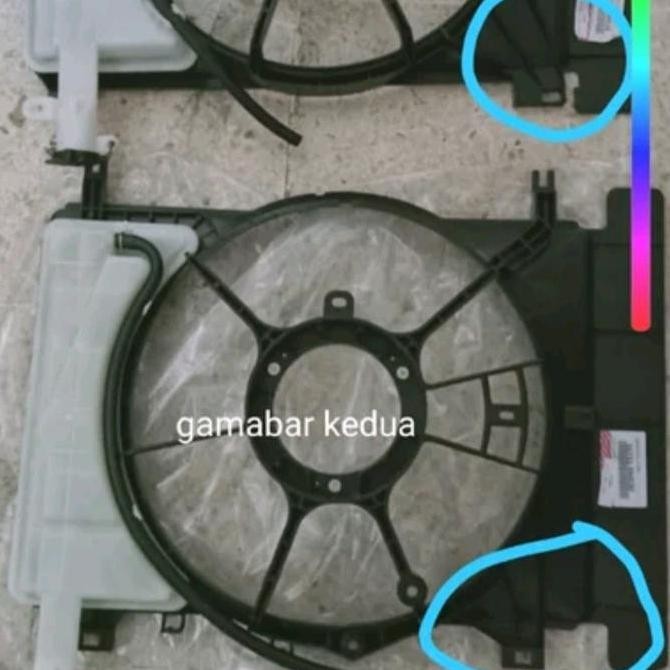 Shroud fan radiator Rumah Kipas Radiator mobil Toyota Yaris New Vios Original