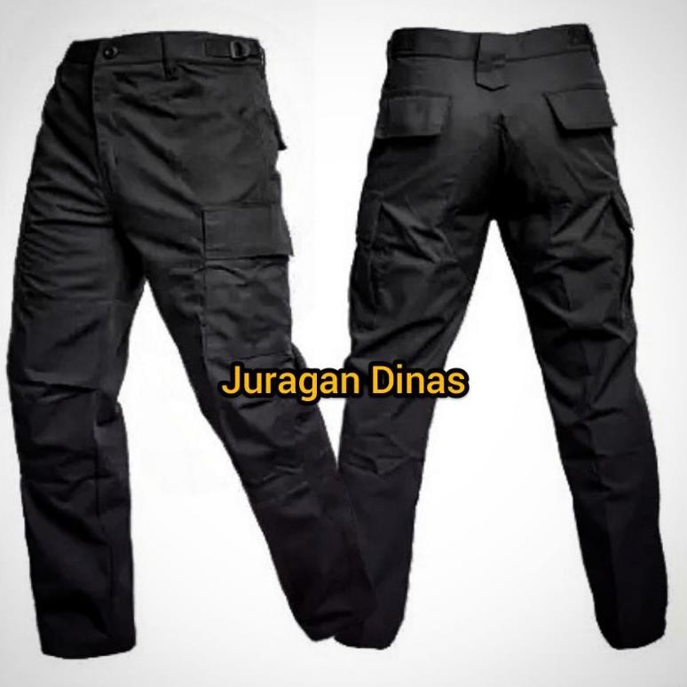 Best - CELANA PDL HITAM COKLAT TUA BIRU DONGKER BAHAN RIPSTOK/CARGO/HIKING/GUNUNG/LAPANGAN/LATIHAN/K