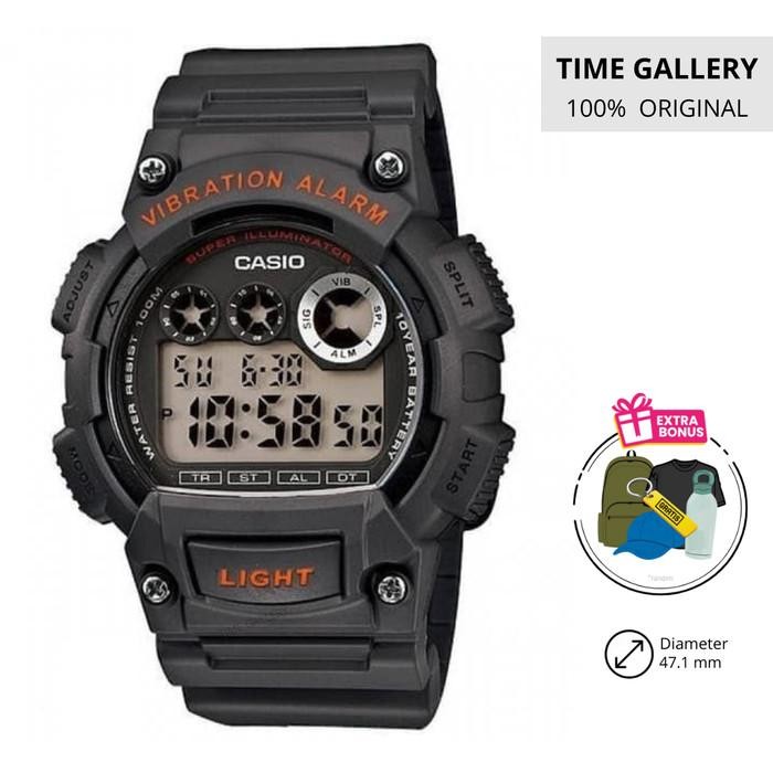 Jam Tangan Casio 100% Original Ori W-735H-8AVDF W735H 8A 8