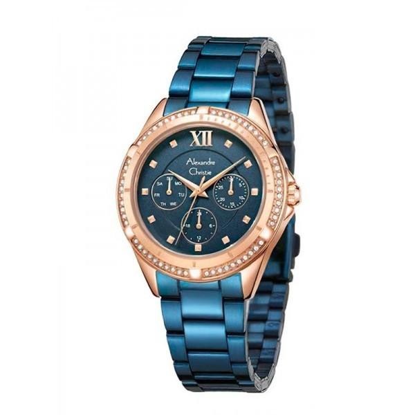 Jam Tangan Wanita Alexandre Christie 2644bfburbu 2644 bfburbu 2644bf burbu 2644b ac2644 original ale