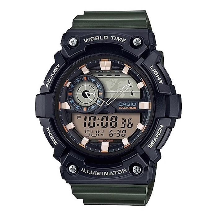 Jam Tangan 100% Original Casio General AEQ-200W-3AVDF AEQ200W3AVDF AEQ200W 3A 3 200  ORI ASLI