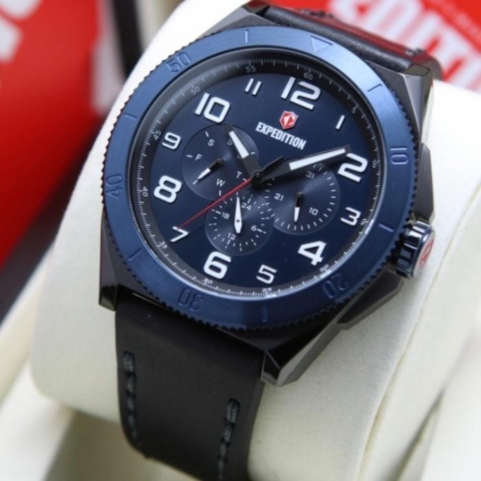 Jam Tangan Expedition Original EXF EXP 6823MFLUBBU 6823 MFLUBBU 6823MF