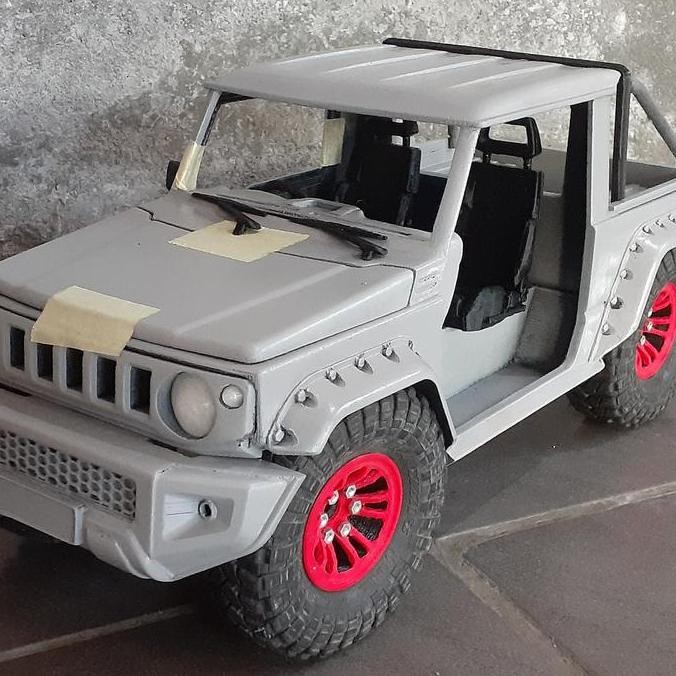 *****] body RC 3Dprint WB 27cm lengkap interior
