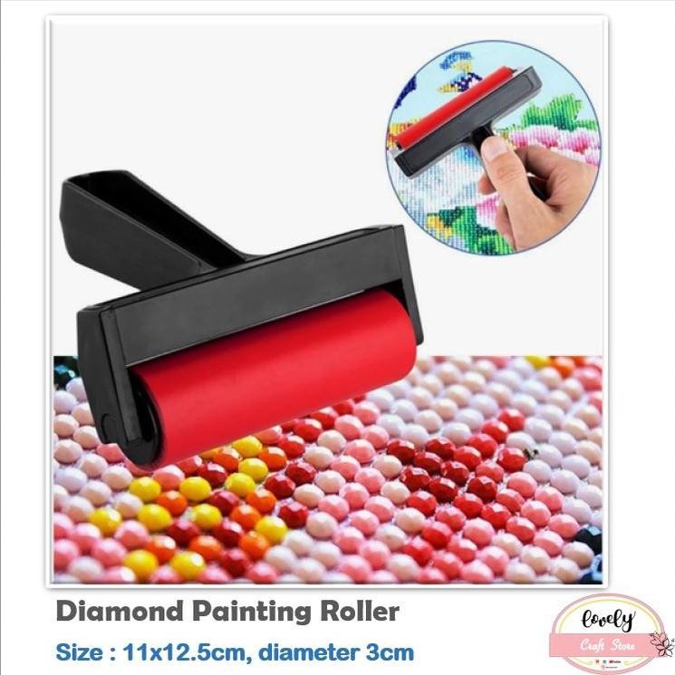 

Hot Sale - LovelyCraftStore | DIY Diamond Painting Tool Roller Craft Art Drawing Pressure Roller, Diamond Painting Storage, 28 /56 Storage Grids ,.